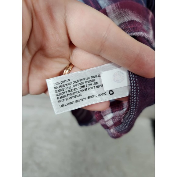 Universal Thread Women's Blue Plaid Long Sleeve Button Down Shirts Size XXL - Picture 4 of 6